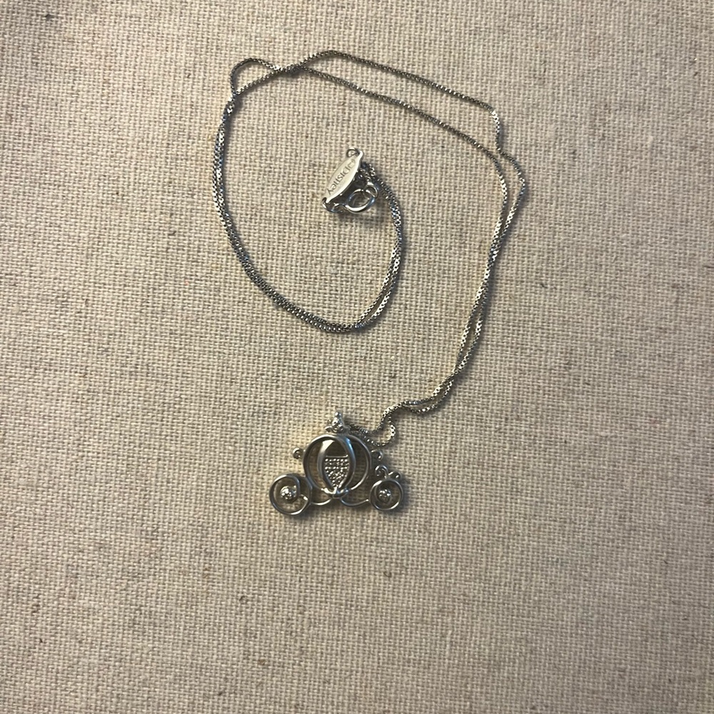 ✨ Cinderella Coach Diamond Necklace - Picture 9 of 9